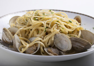 linguini pasta vongole