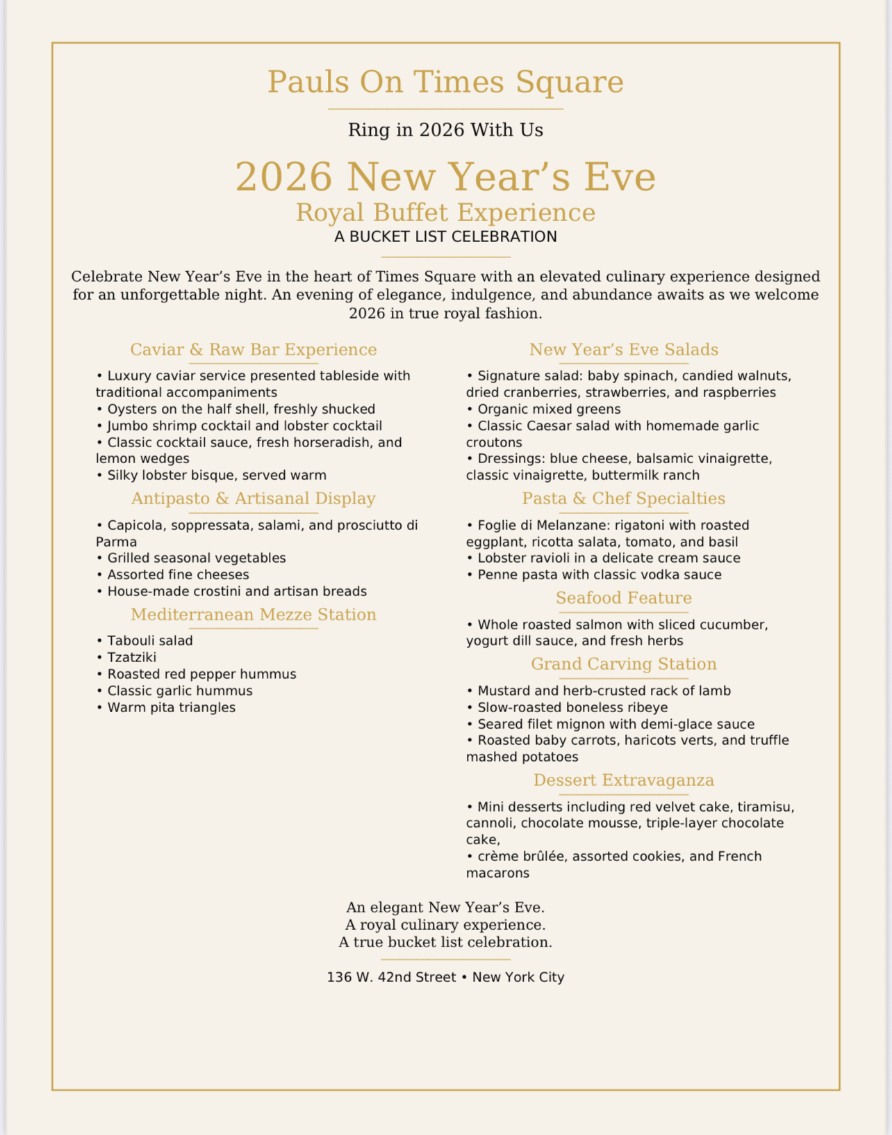 Ring in 2026 with us